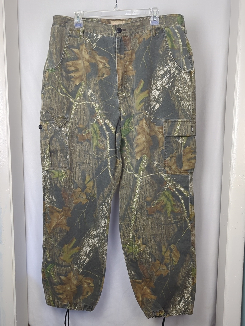 FIELD STAFF Mossy Oak Camo Men's XL Cargo Hunting Pants